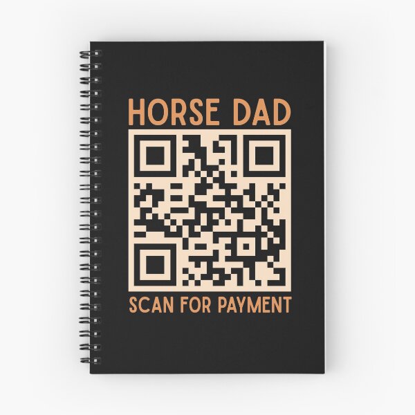 Item preview, Horse Dad Scan For Payment Funny Quote Vintage Style Gift for Fathers Day designed and sold by alenaz.