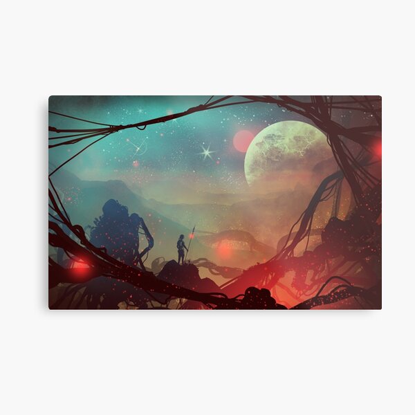 Moonlight in 1986 Metal Print