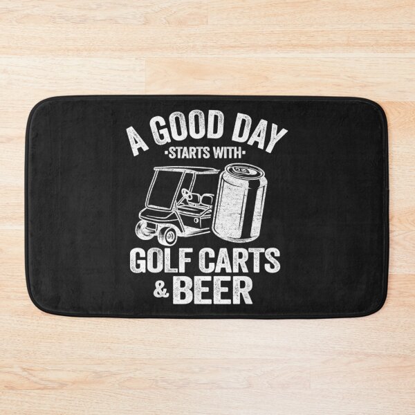 Item preview, A Good Day Starts With Golf Carts And Beer Funny Golfing designed and sold by cindykz32bon.