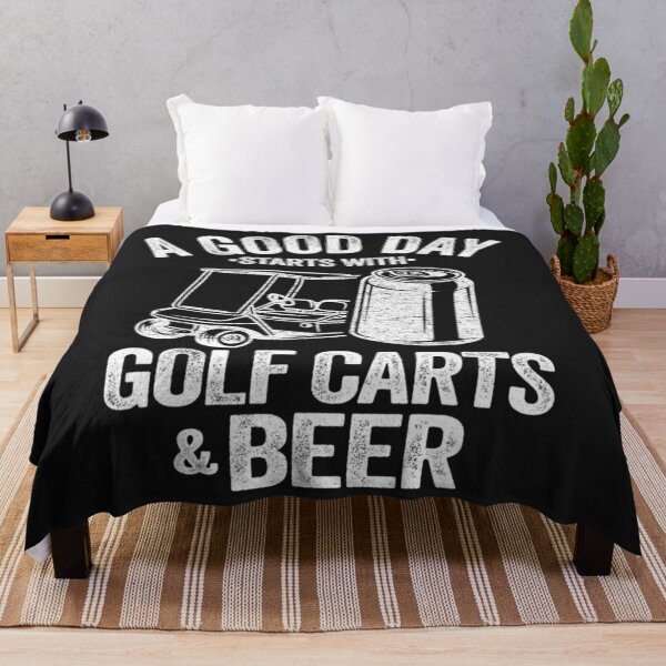 Item preview, A Good Day Starts With Golf Carts And Beer Funny Golfing designed and sold by cindykz32bon.