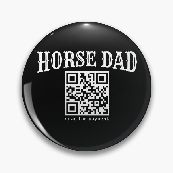Item preview, Funny Horse Dad Scan For Payment Horses Riding Lover Gifts for Dad For Fathers Day designed and sold by alenaz.