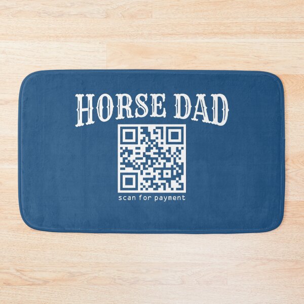Item preview, Funny Horse Dad Scan For Payment Horses Riding Lover Gifts for Dad For Fathers Day designed and sold by alenaz.
