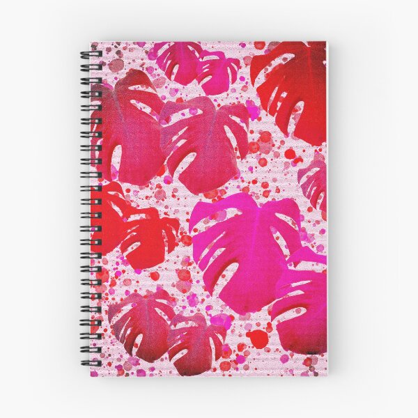 Item preview, Monstera Leaves Tickled Pink designed and sold by PoppyPod.