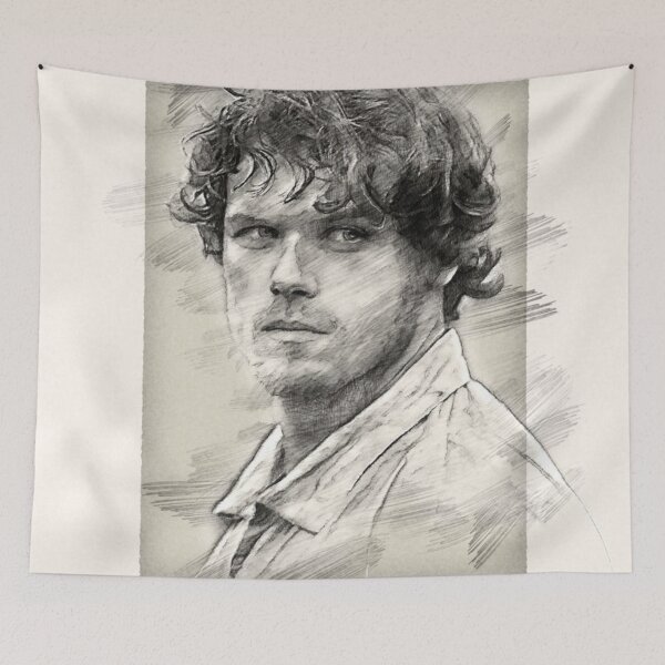Item preview, Sam Heughan - Jamie Fraser designed and sold by CleverLand.