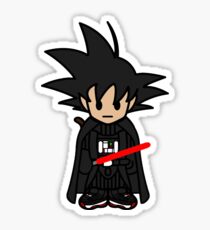 Pegatina Goku DrangonBallz Starwars
