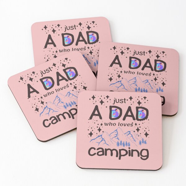 Item preview, just a dad who loves camping designed and sold by Eman4design.