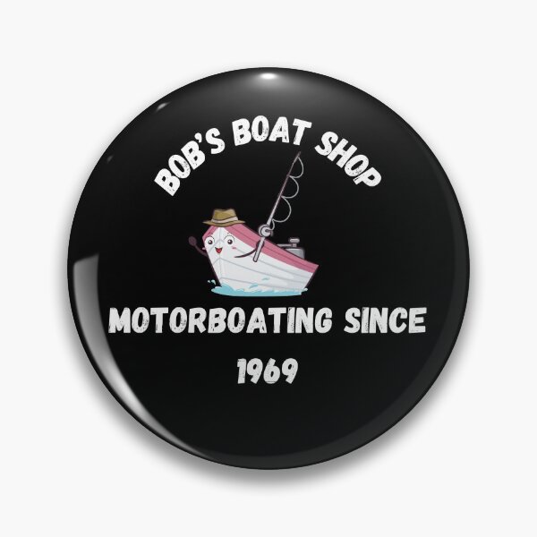 Item preview, Bob's Boat Shop - Motorboating designed and sold by BigTeaseTees.
