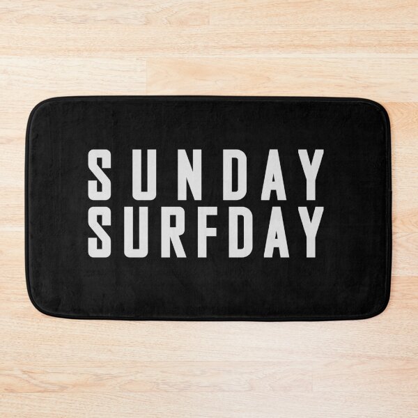 Item preview, Sunday Surfday typography design designed and sold by Revolution  Australia.