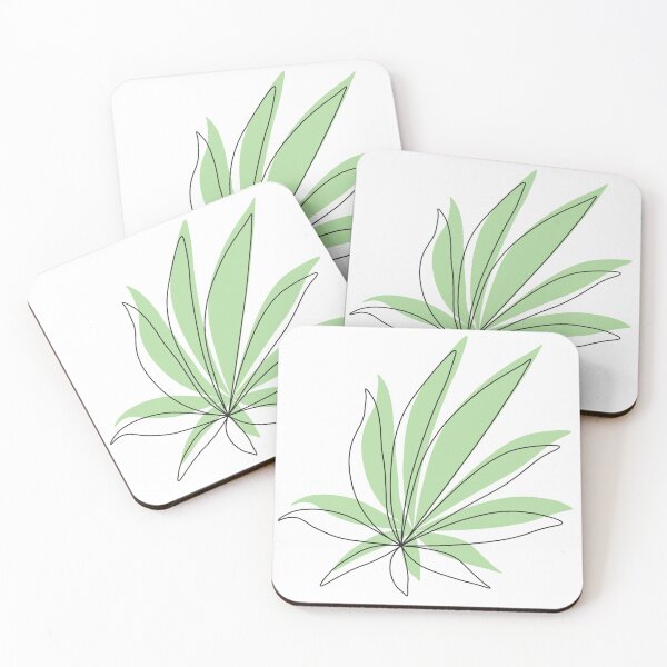 Item preview, Green Cannabis leaf sign logo designed and sold by Tatishka.