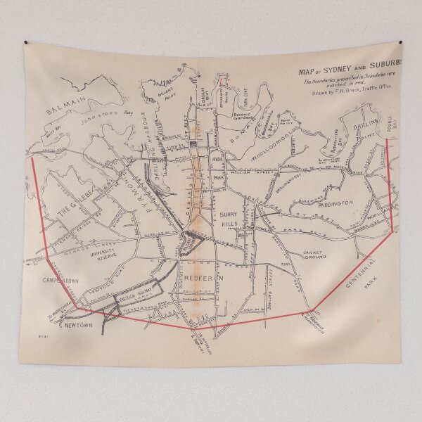 Item preview, 1902 Map of Sydney And Surrounds designed and sold by Celsus-Archive.