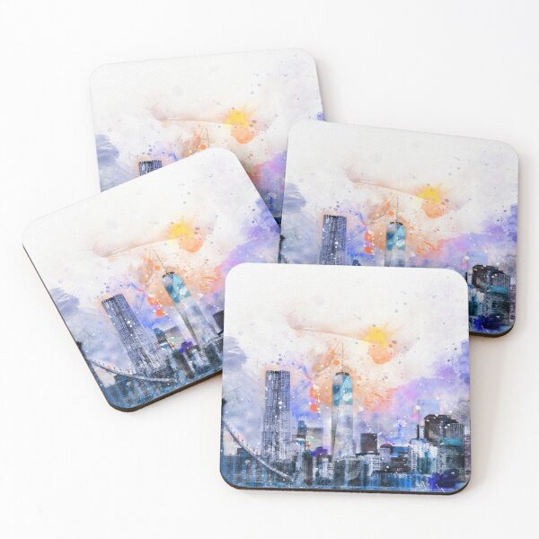 Item preview, Watercolor Manhattan designed and sold by Elisabeth Lucas.