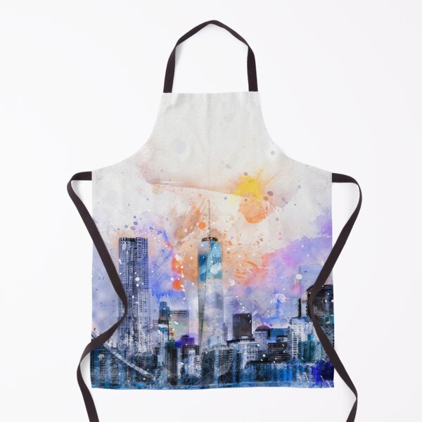 Item preview, Watercolor Manhattan designed and sold by Elisabeth Lucas.