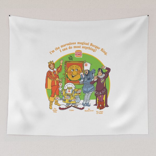 Item preview, Camiseta Burger King Personajes de Burger King - Color designed and sold by Learnon.