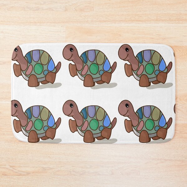 Item preview, Cute turtle colorful in working and smile on white background designed and sold by WP-7824.