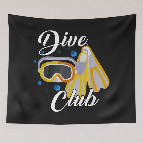 Item preview, Dive Club Cute Underwater Scuba Diver Water Diving designed and sold by cindykz32bon.