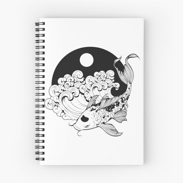 Item preview, Japanese Carp Koi with a Stylized Wave designed and sold by MagicStrawberry.