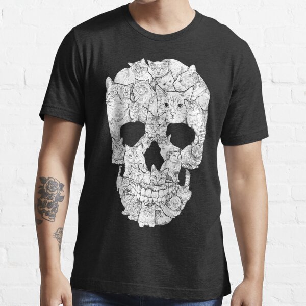 skull kitten shirt