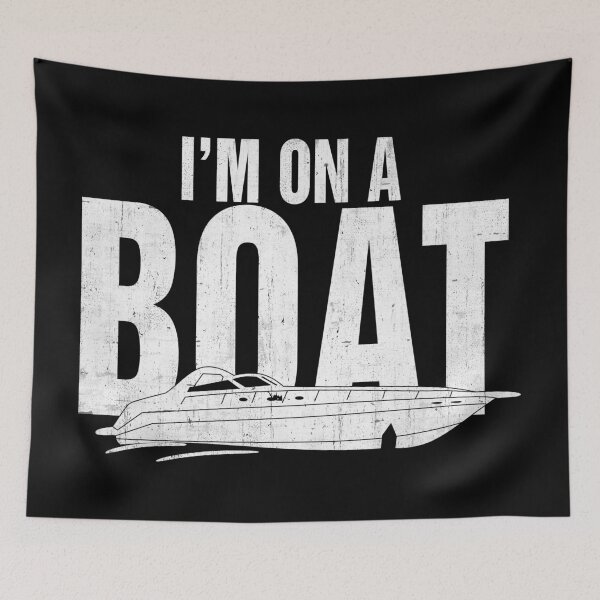Item preview, I'm On A Boat designed and sold by AngstHyphen.