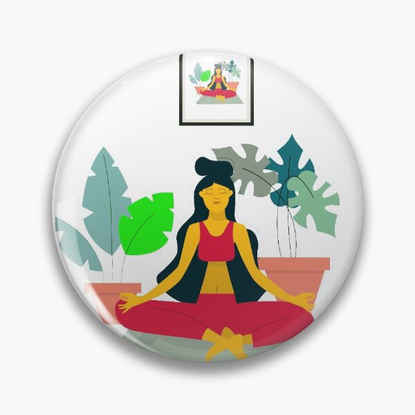 Item preview, yoga ?‍♂️ t-shirt | yoga lady poster  designed and sold by KARTICK DUTTA.