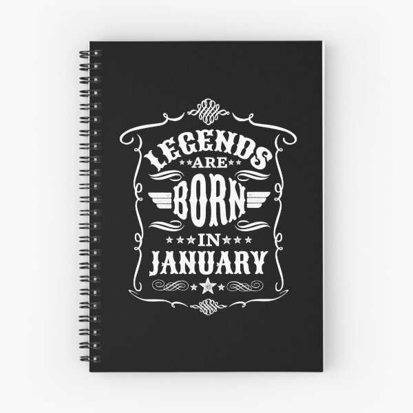 Item preview, Legend Are Born In January designed and sold by trekker63.