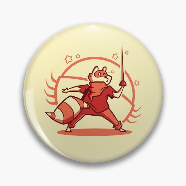 Item preview, Rambutan Rapier Raccoon Rogue designed and sold by MooselyBased.