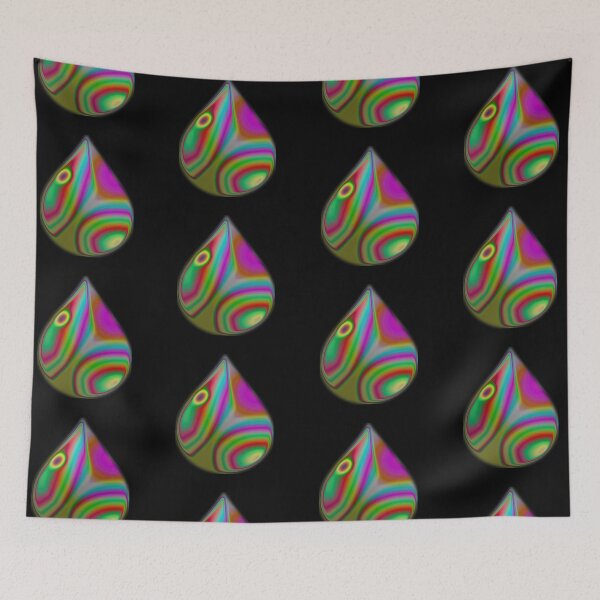 Item preview, Rainbow Funky Psychedelic Trippy Retro Neon Holo designed and sold by CheekyPuppy.