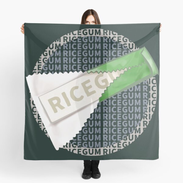Ricegum Drawing With Text Scarf