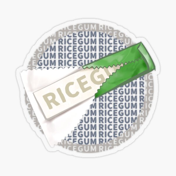 Ricegum Drawing With Text Transparent Sticker