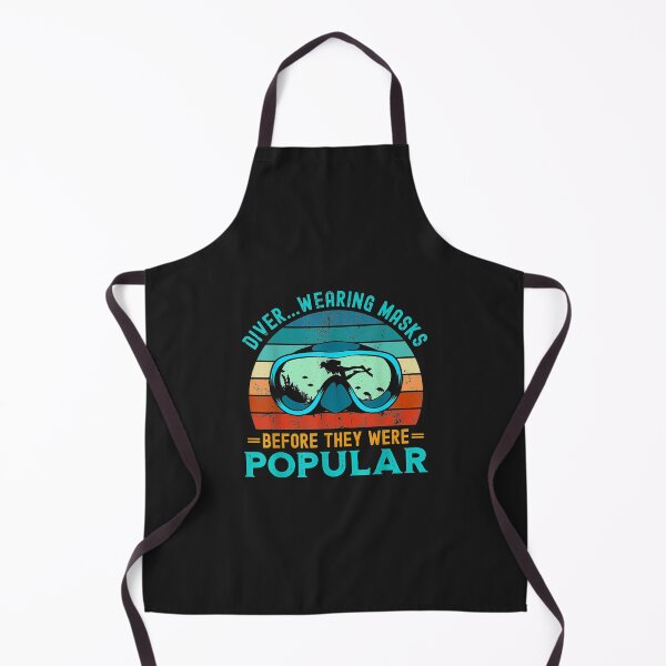 Item preview, Diver Wearing masks before they were popular Scuba Diving designed and sold by cindykz32bon.
