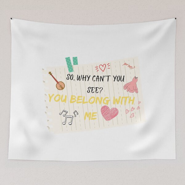 Item preview, You belong with me design designed and sold by Phiiilo.