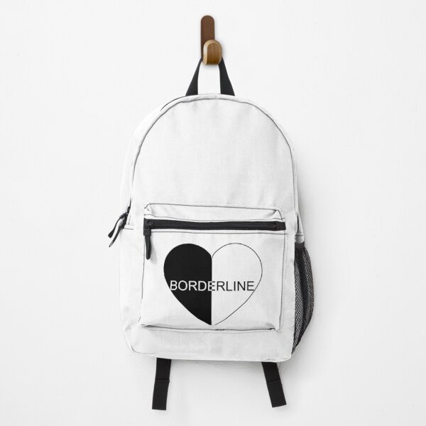 Item preview, Borderline Personality Disorder heart black and white designed and sold by Adadita.