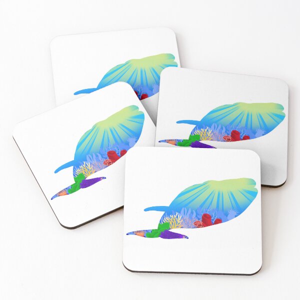 Item preview, Coral reef whale  designed and sold by SierasART.