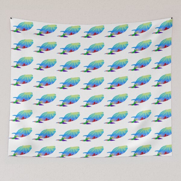 Item preview, Coral reef whale  designed and sold by SierasART.