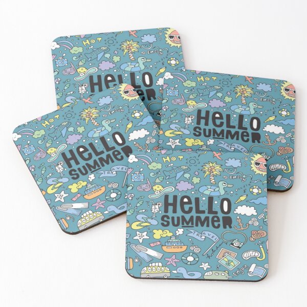 Item preview, Hello summer design designed and sold by TheHand-art.