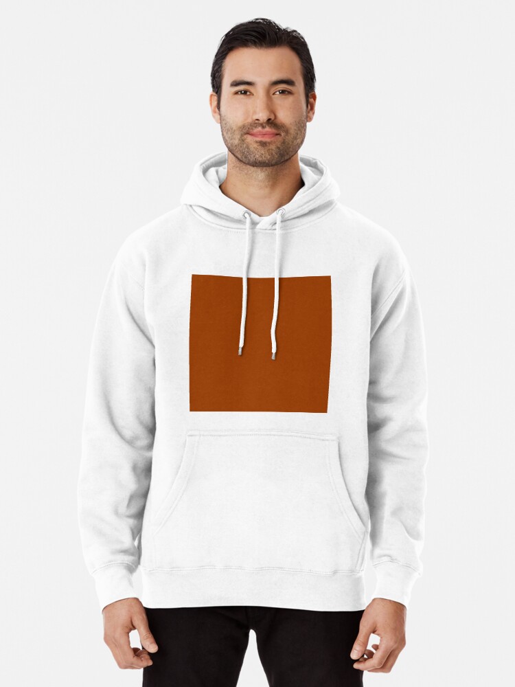 Rust color clearance hoodie