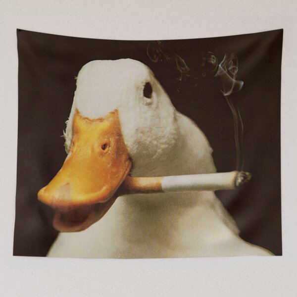 Item preview, doomer duck designed and sold by shitpostanon.