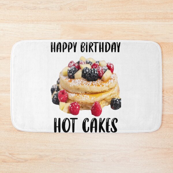 Item preview, HAPPY BIRTHDAY HOT CAKES designed and sold by RetroPlaceee.
