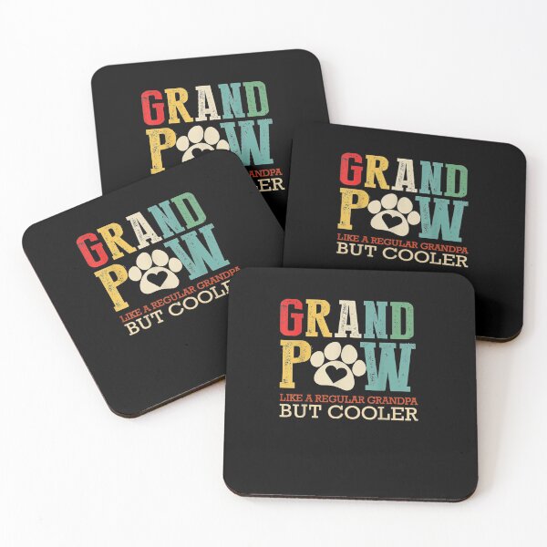 Item preview, Grand paw Like A Regular Grandpa But Cooler Grand Paw Dog Lovers designed and sold by RanirO.