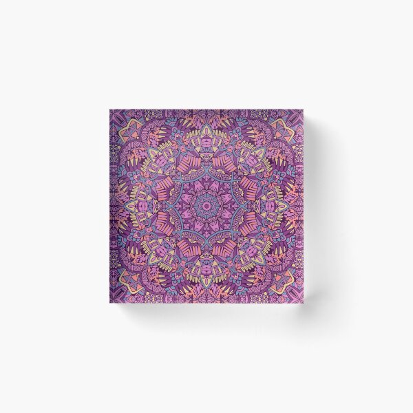 Item preview, Mandala Seamless Pattern Mandala Art Flower Medallion Print designed and sold by Peekonet.