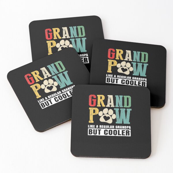 Item preview, Grand paw Like A Regular Grandpa But Cooler Grand Paw Dog Lovers designed and sold by RanirO.