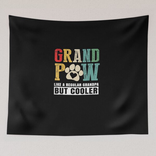 Item preview, Grand paw Like A Regular Grandpa But Cooler Grand Paw Dog Lovers designed and sold by RanirO.