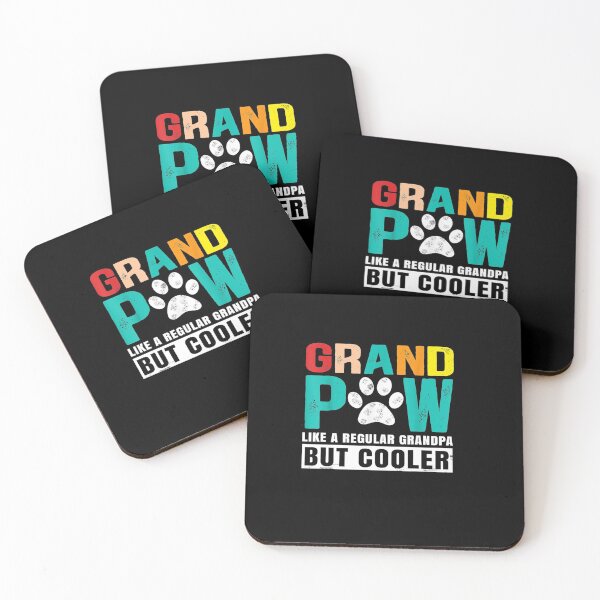 Item preview, Grand paw Like A Regular Grandpa But Cooler Grand Paw Dog Lovers designed and sold by RanirO.