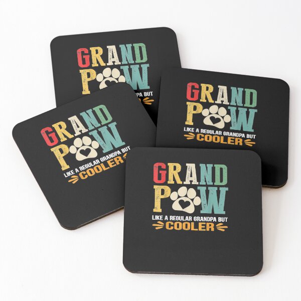 Item preview, Grand paw Like A Regular Grandpa But Cooler Grand Paw Dog Lovers designed and sold by RanirO.