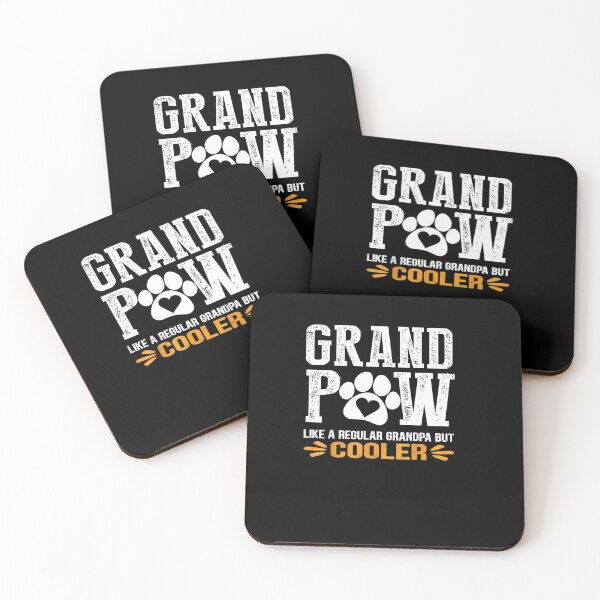 Item preview,  Grand paw Like A Regular Grandpa But Cooler Grand Paw Dog Lovers designed and sold by RanirO.