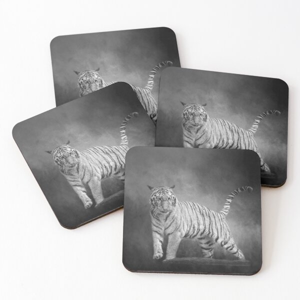 Item preview, Siberian Tiger BW designed and sold by Elisabeth Lucas.