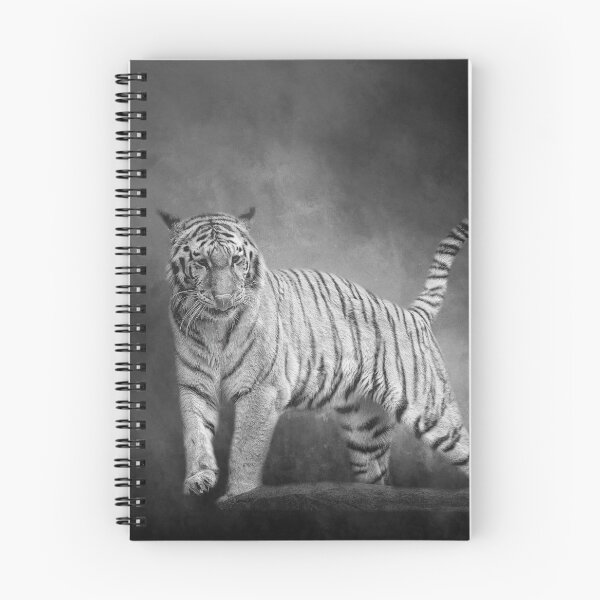 Item preview, Siberian Tiger BW designed and sold by Elisabeth Lucas.