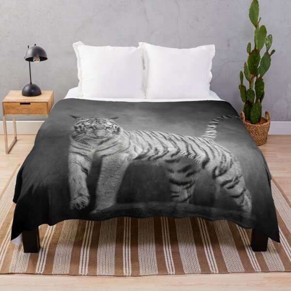 Item preview, Siberian Tiger BW designed and sold by Elisabeth Lucas.