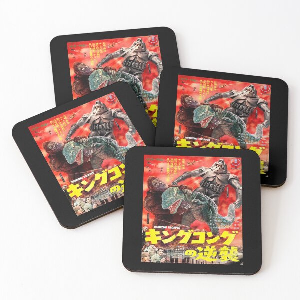 Item preview, King Kong T-Shirtvintage king kong vs mecha kong designed and sold by Learnon.