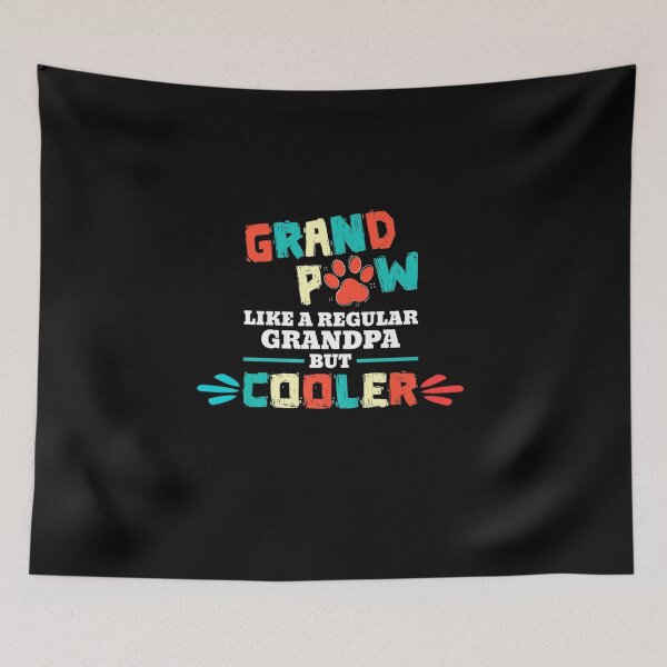 Item preview,  Grand paw Like A Regular Grandpa But Cooler Grand Paw Dog Lovers designed and sold by RanirO.