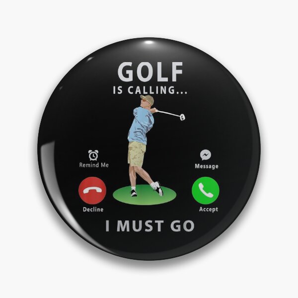 Item preview, Golf Lover Golf Is Calling – I Must Go Funny Gift  designed and sold by sheilase.